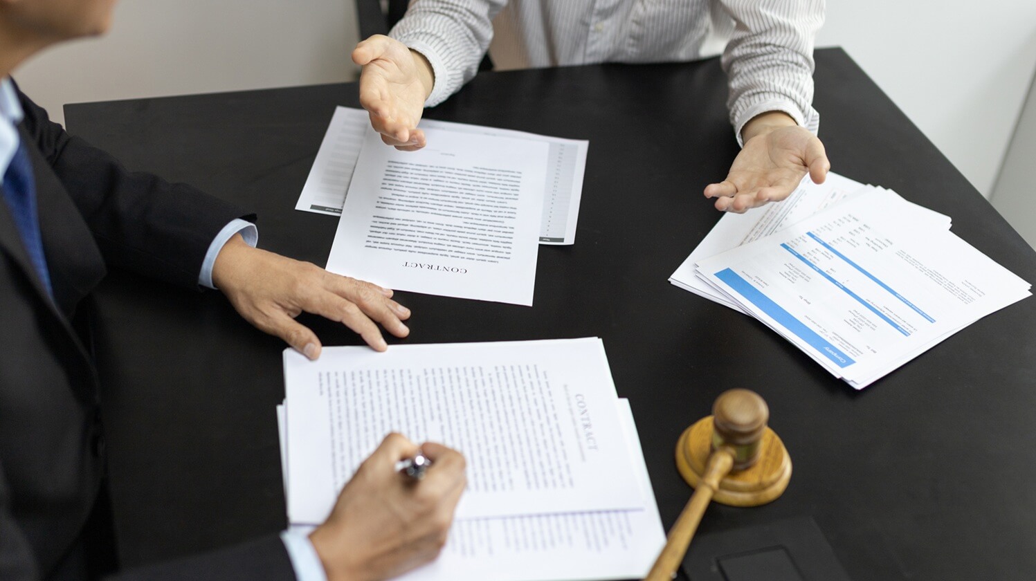 preparing paperwork for divorce in harris county